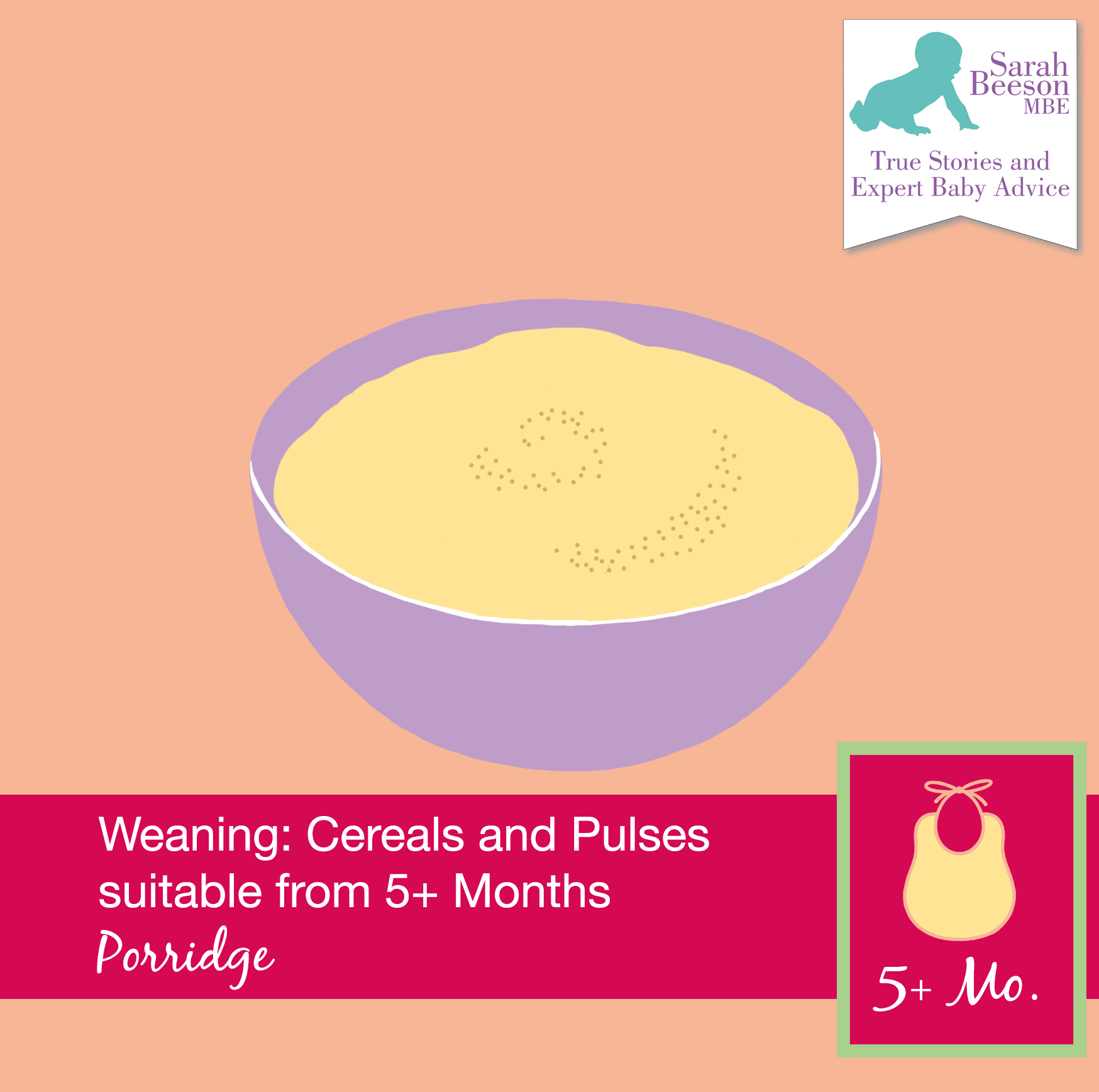 First Stage Weaning – Baby Rice & Cereal
