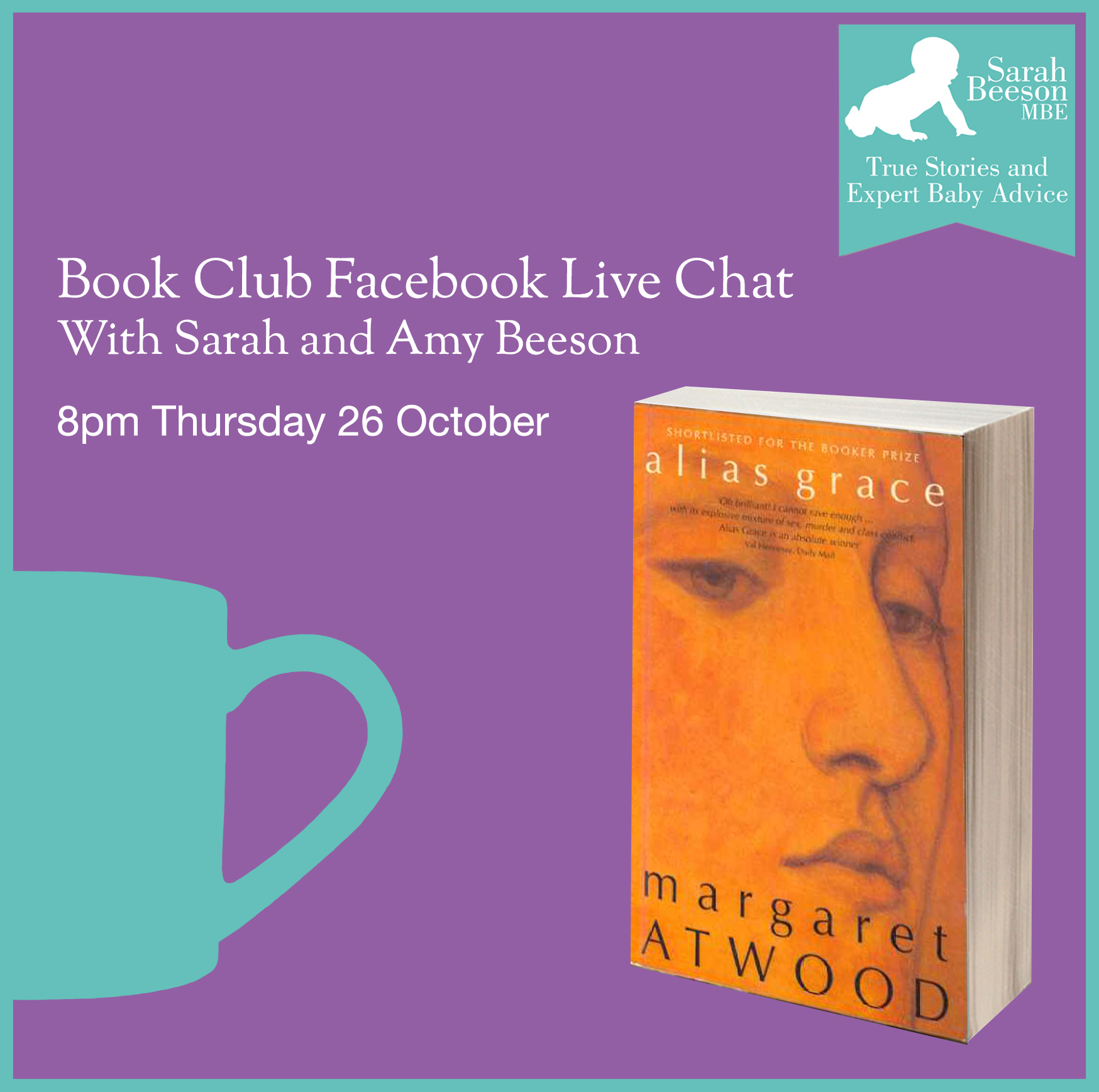 ‘Alias Grace’ by Margaret Atwood #BookReview #BookBloggers @MargaretAtwood @ViragoBooks #AliasGrace